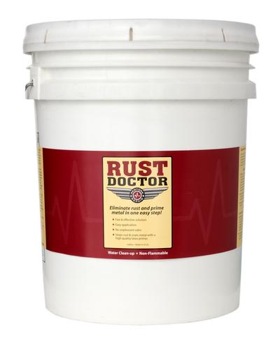Rust Doctor - 5 Gallon    Includes free gallon of Grease Doctor